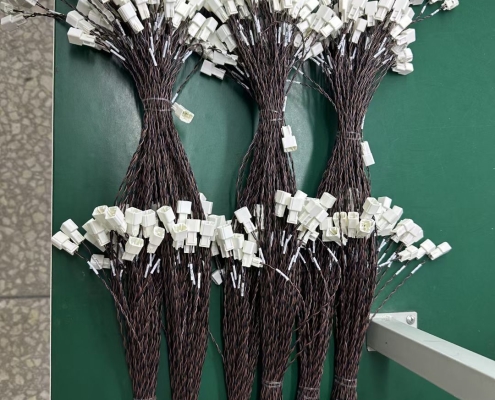 Custom Multi-Pin Wiring Harness with White Connectors (Pre-Assembled Cable Assembly)