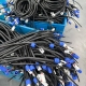 PowerCon TRUE1 + 3-Pin XLR DMX Combo Cable 20A Stage Light LED Display Hybrid Power Signal Cord