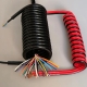 Model HMC-12 High-Core PVC Spiral Cable, Multi-Wire Retractable Coil Cord Assembly