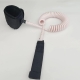 Model TSL-01 Pink PVC Child Safety Wrist Lanyard, Anti-Drop Retractable Coil Cord for Toddlers