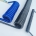Model MP-03 Blue Black PVC Coiled Cable, Multi-Core Retractable Spiral Cord Assembly