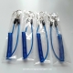Model JT-CL-BSL Blue PVC Anti-Drop Tool Safety Lanyard Retractable Coil Cord